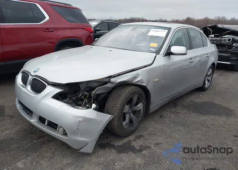 2007 BMW 530I z USA, uszkodzony, nr VIN WBANE73517CM44663